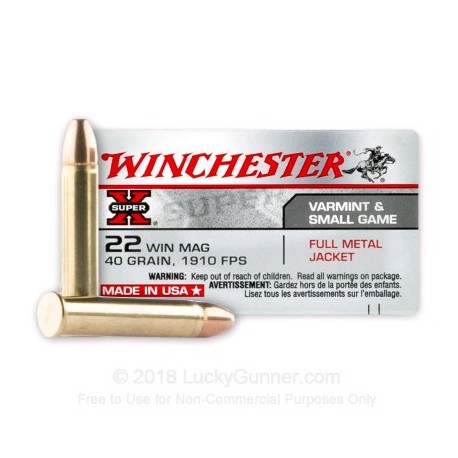 Winchester .22 Magnum 40gr